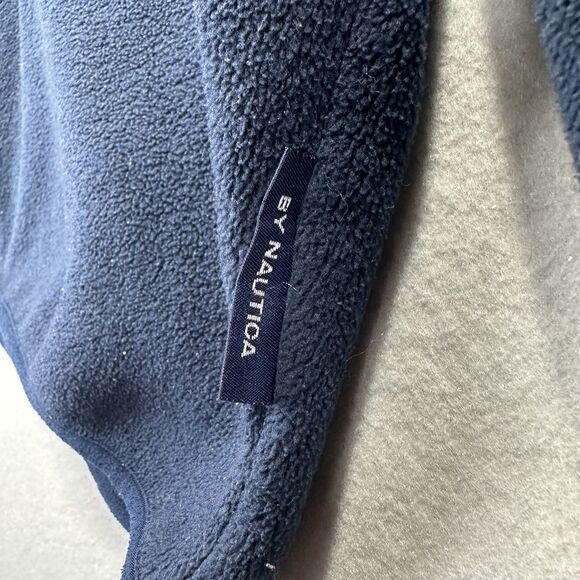 Vintage Nautica Competition Nautech 1/4 Zip Fleece Size XL Embroidered USA Made - Picture 10 of 15